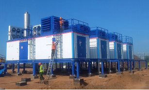 8台PA视讯游戏配潍柴应用于北欧地区的天然气发电项目